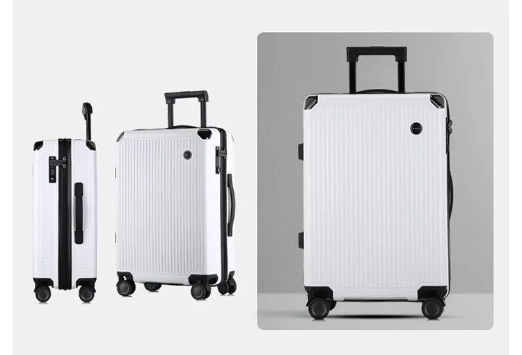 Travel Luggage Trolley Alloy Business Rolling Airplane Luggage Explosion Proof Zipper Suitcase Spinner Wheels Trunk (22)