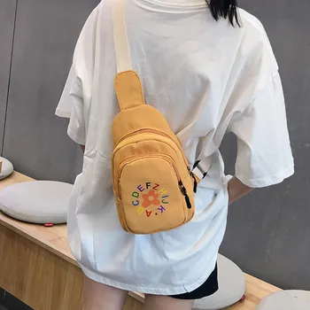 

Women Bag Joker Crossbody Fashion Chest Pocket Pocket Shoulder heuptas dames bolso de cintura mujer 2019 sac banana fanny packs