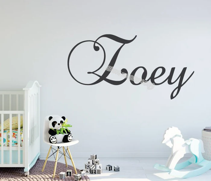 Beautiful Princess Ellie Large Wall Sticker//Vinyl Bed Room Art Girl//Baby