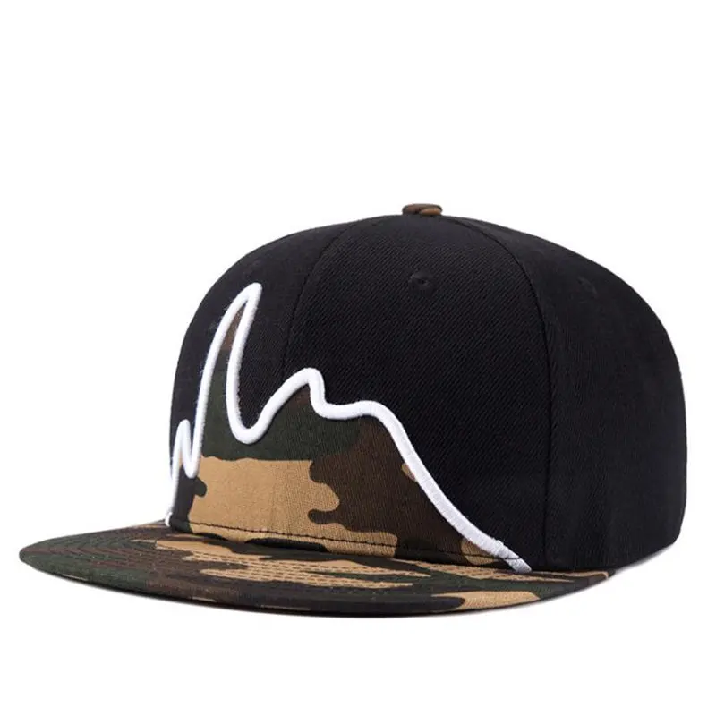 Buy Abstract Pattern Camouflage Series Flat Brimmed