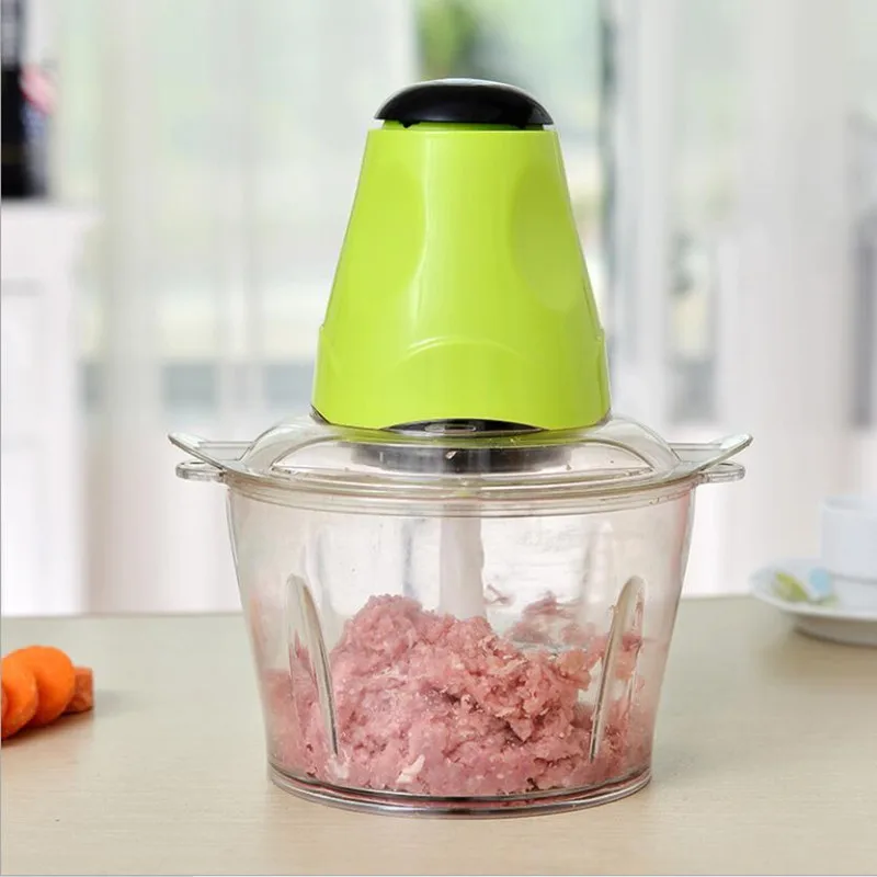 

Automatic Meat Slice Machine Kitchen Meat Grinder Fish Vegetable Food Mincer