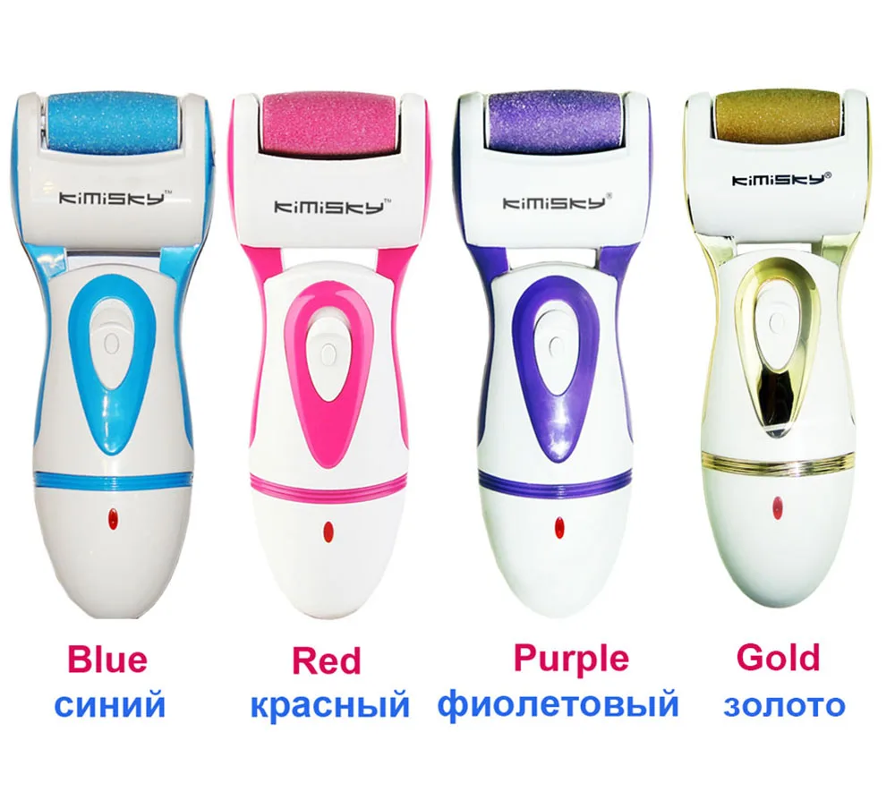 Cuidados com os Pés Removedor de Pedicure Arquivo de pé Removedor de Pele Pés + 5 Kimisky Vermelho Ferramenta Elétrica Recarregável Calo Pés Morta Rolo Cabeça 14 Instrumento cuidados c/ pés