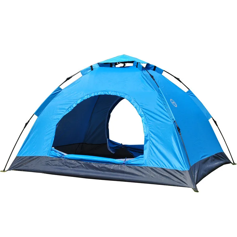 VILEAD Outdoor 3-4 Person Automatic Tent Double People Camp Camping Quick Opening Tent Easy Open and Close Good Ventilating VILEAD Outdoor 3-4 Person Automatic Tent Double People Camp Camping Quick Opening Tent Easy Open and Close Good Ventilating