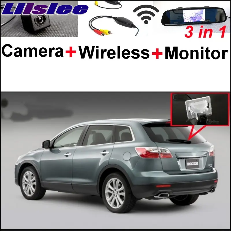 

Liislee 3 in1 Special Camera + Wireless Receiver + Mirror Monitor DIY Back Up Parking System For Mazda CX-9 CX9 CX 9 2007~2014
