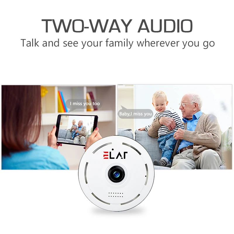ELAF 960P HD IP Camera 360 degree Panoramic Fisheye 3D VR CCTV Camera IR Night Vision Home Security Surveillance Mini Camera ELAF 960P HD IP Camera 360 degree Panoramic Fisheye 3D VR CCTV Camera IR Night Vision Home Security Surveillance Mini Camera