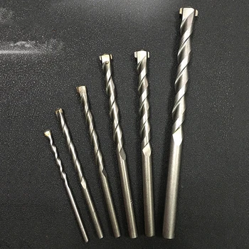 

5pcs/8pcs Masonry Drill Bit Set Drilling Brick Concrete Marble Tile Stone 4mm- 10mm Carbide Tip Fits Impact Electric Drill