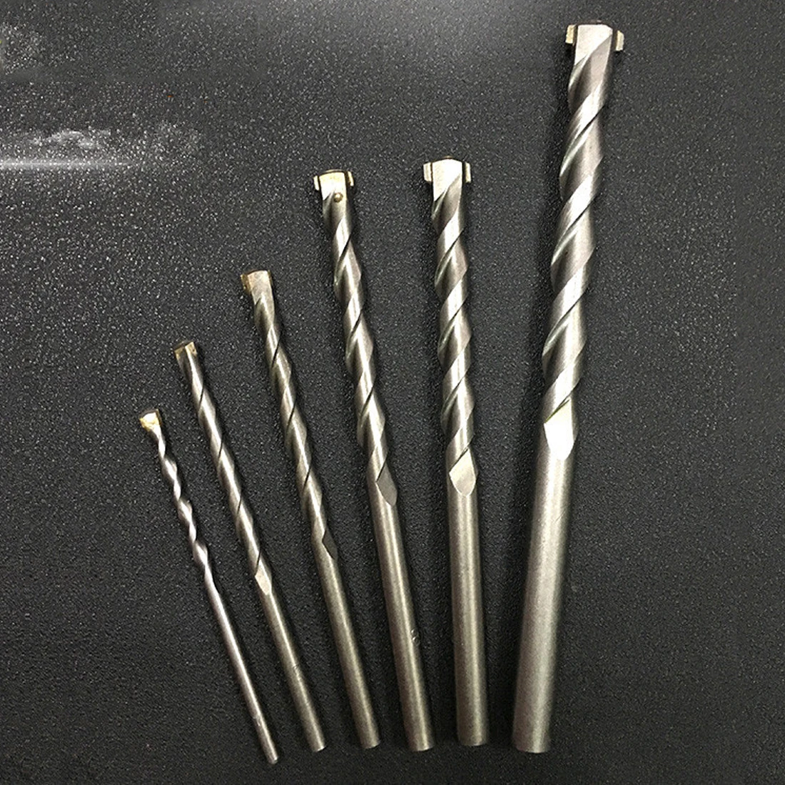 

Tungsten Steel 5pcs/8pcs Masonry Drill Bit Set Drilling Brick Concrete Marble Tile Stone Impact Electric Drill