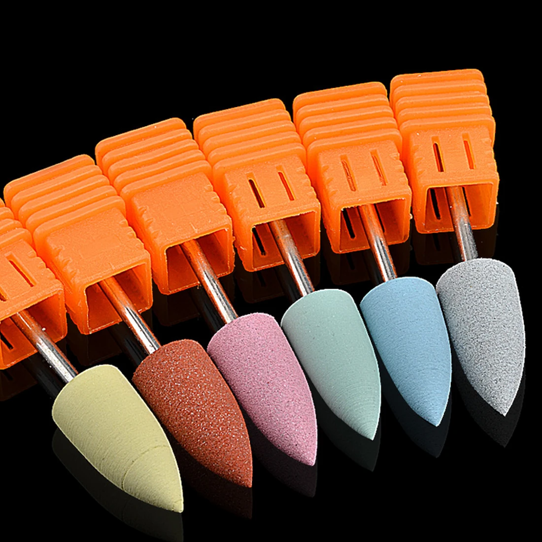 

Smooth and Polish Electric Nail Drill Milling 1PC Nail Silicone Ruber Grinder Manicure Drill Bit Cutter for Machine Accessory