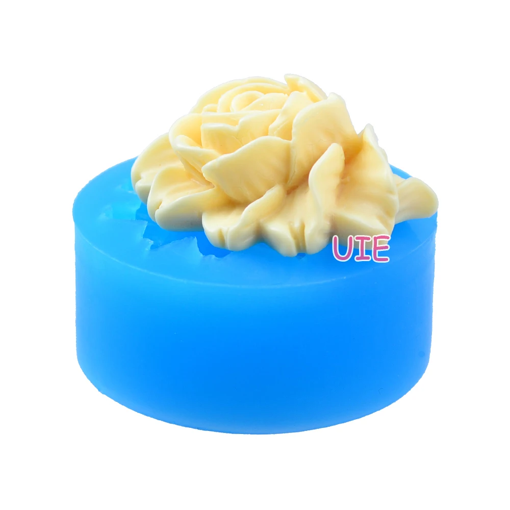 HYL047U 41 9 мм 3D силиконовая форма с цветком розы помадка сахарная мастика топпер для