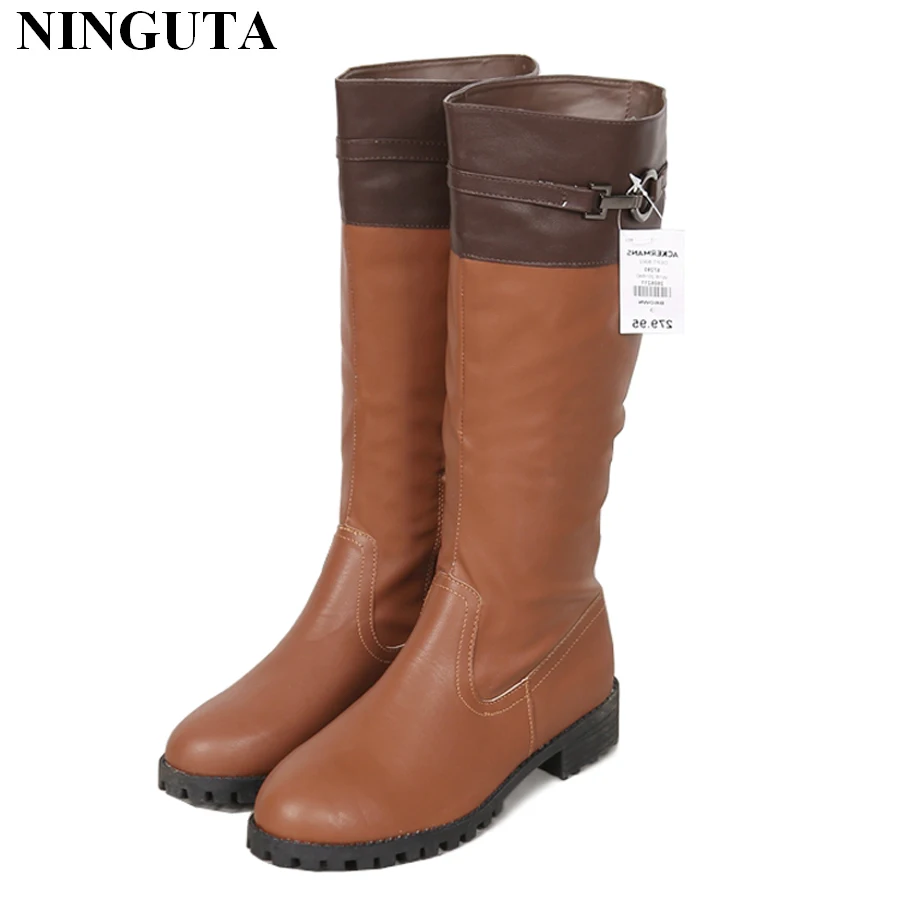 womens knee high flat heel boots