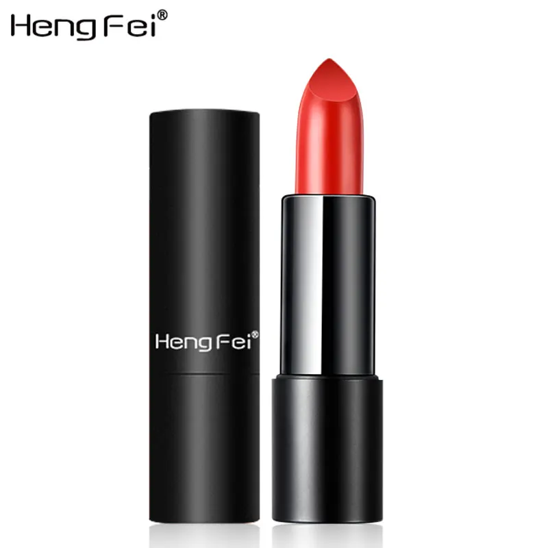 

1PCS nude cherry color 6 color lipstick lasting moisture moisturizing blacktube lipstick brand cosmetics fashion beauty makeu