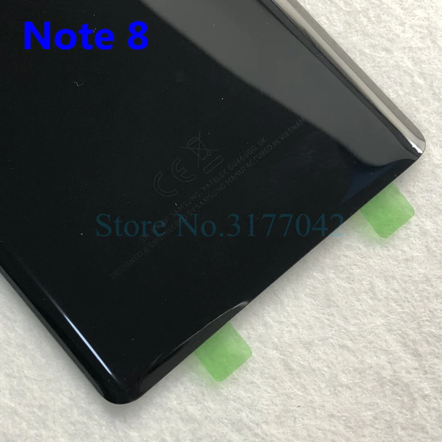 Note8 Note9 задняя Корпус батареи для samsung Galaxy Note 9 N960 SM-N960F Note 8 N950 SM-N950F задняя крышка из стекла+ Инструменты