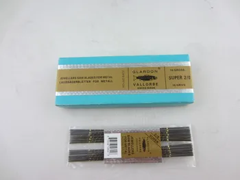 

free shipping 1bag=144pcs 3/0 jewelers saw blades,Glardon Vallorbe Sawblades For gold metal making tool,diamond cutting blade