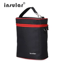 Insular 420D нейлон детские бутылочки для кормления Изоляционные сумки термопакеты для бутылочек кормящих мам подгузник коляска охлаждающая сумка сумки
