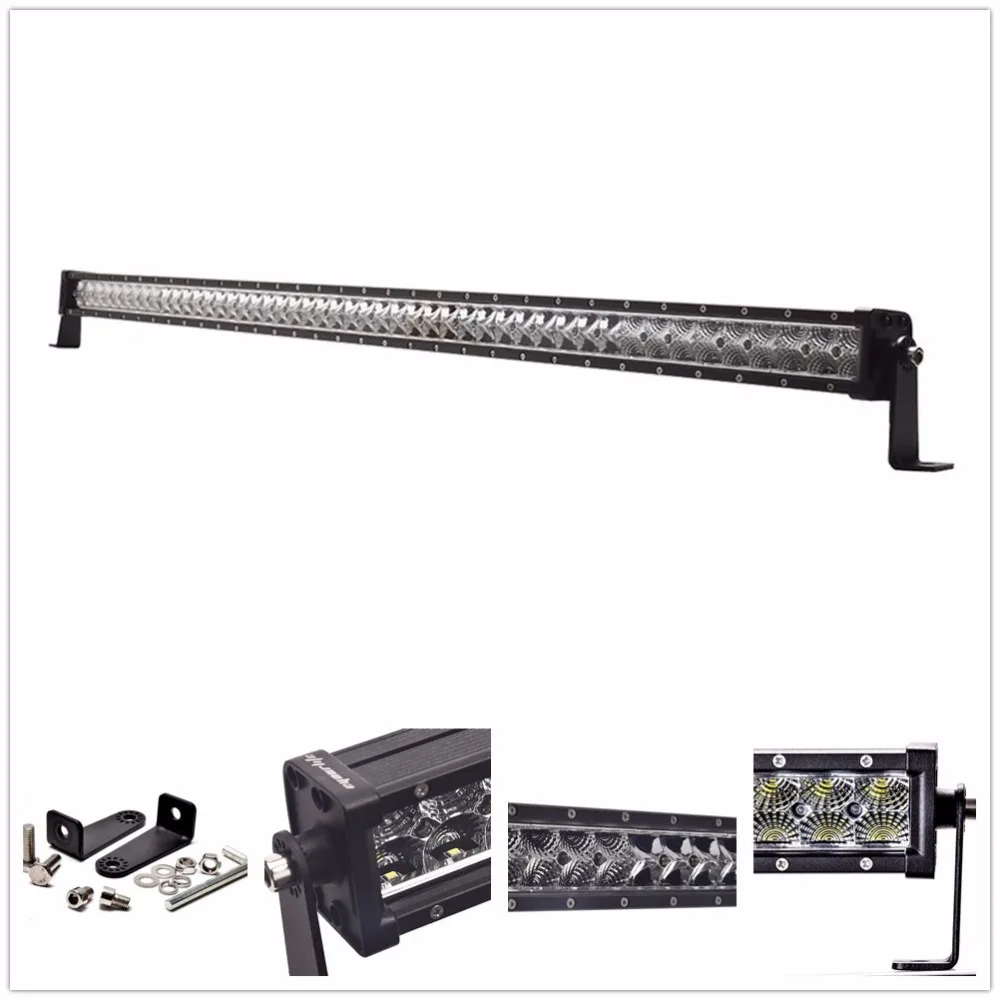 suv led driving work 44/46inch 24v light bar 240w spot flood combo beam offroad atv working light  car roof driving light bar