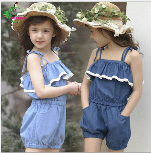 girls summer playsuit