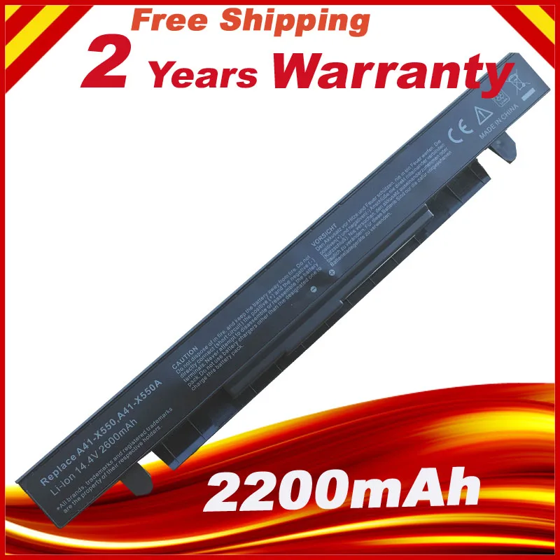 Laptop Battery For Asus X550C X550A X550CA A41 X550 A41 X550A X550