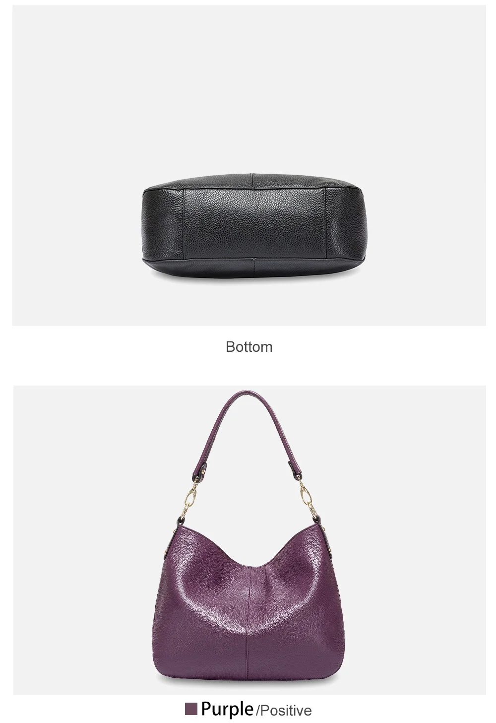 Zency натуральная кожа качество А+ женская сумка через плечо модная черная сумка-мессенджер через плечо Сумочка Дамская вместительная серая сумка-тоут сумки