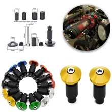 Универсальный 7/" 22 мм CNC алюминиевый руль мотоцикла концы рукоятки наконечники крышки для YAMAHA для HONDA Для KTM для SUZUKI