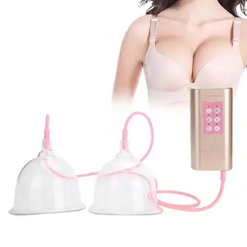 

Professional Rechargeable Electric Breast Enhancer Vacuum Pump Design Breast Enhancement Massager Enlarger Machine 220V