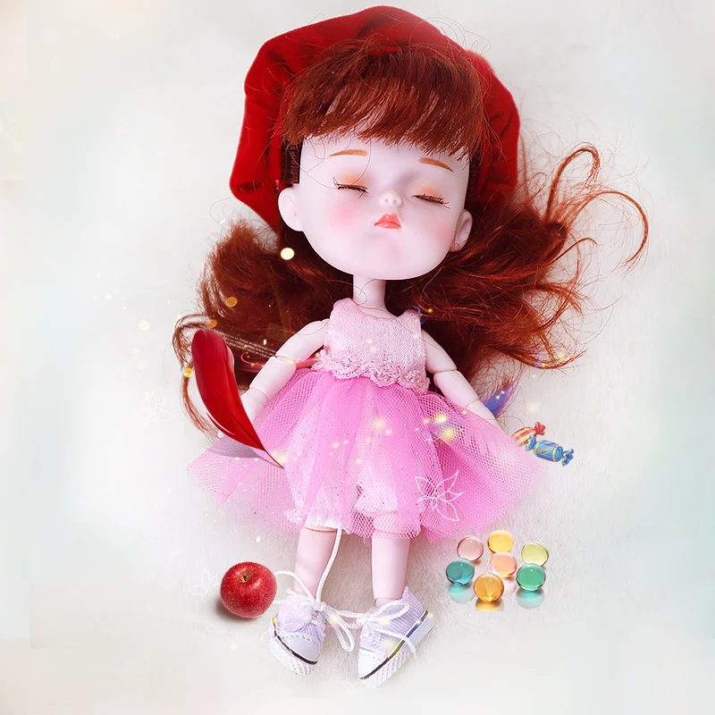Одежда для куклы 1/8 BJD Middle DODO ob11 костюмы трех цветов Высококачественная мягкая