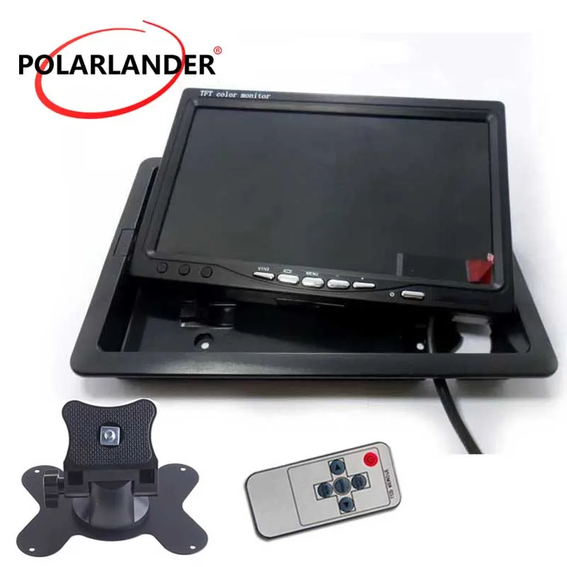 7 дюймов для DVD реверсивной камеры Обратный приоритет цветной TFT LCD Автомобильный