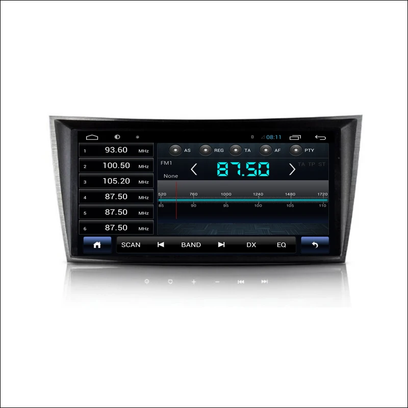 Top YESSUN Android Big Screen Car DVD Player For BENZ E class W211 2002~2008 stereo radio multimedia GPS navigation with WIFI 2