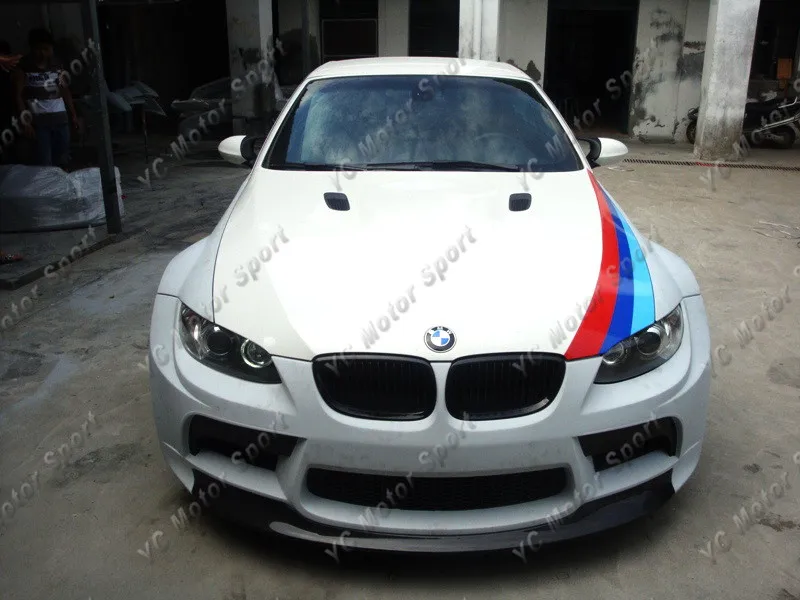 BMW E92 E93 M3 Vorsteiner GTRS3 Style Widebody Front Bumper FRP with CF Lip (15)
