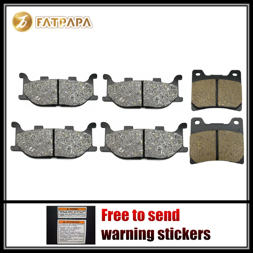 FL + FR R тормозные колодки для YAMAHA 1100 XVS Dragstar XVS1100 2000 2001 2002 2003 2004 2005 2006 2007 1999-2008 |