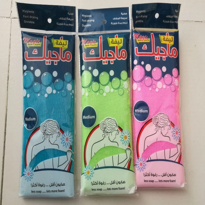 

beauty skin exfoliating cloth washcloth japanese body wash towel nylon bath towel skin polishing towel 50 pcs