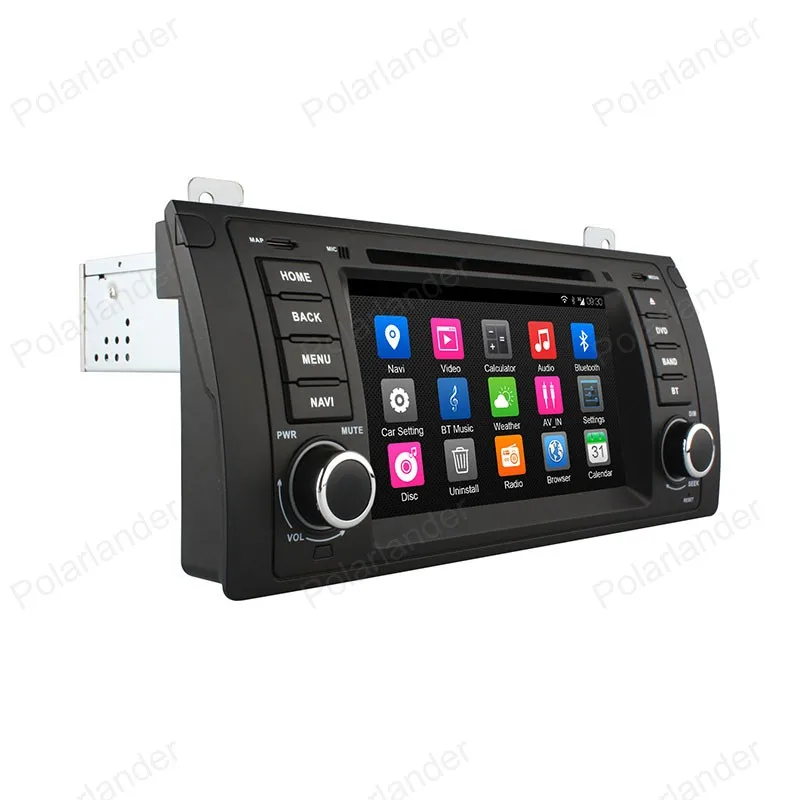Discount Android4.4 7 inch Car DVD For BMW E39/X5/M5/E38/E53 FM AM radio Support BT GPS 3G WiFi OBD DVR DAB+ RDS TPMS 29