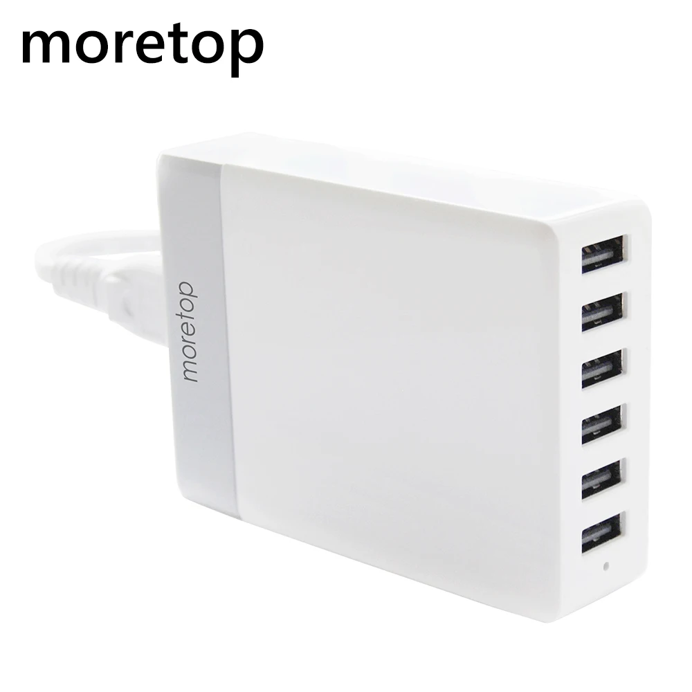 

Measy Moretop For Qualcomm Quick Charge 60W 12A 6 Ports USB Quick Charger for Samsung S7 Edge Note5 LG G5 Nexus 6 iPhone