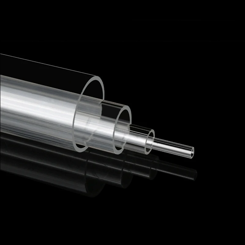 

Clear plexiglass Acrylic tube transparent PMMA pipe OD.8 x ID.6 x L1000mm ( 100pcs )