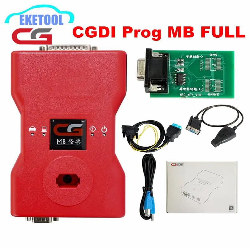 

CGDI MB Prog Monster For Benz Car Key Programmer Supports All Key Lost Fastest CGDI MB For BENZ Get one Free CGDI ELV Simulator