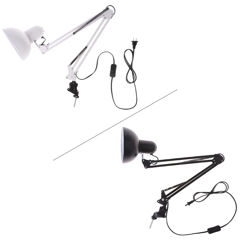 

Flexible Swing Arm Clamp Mount Bracket Lamp Office Studio Home Table Desk Light