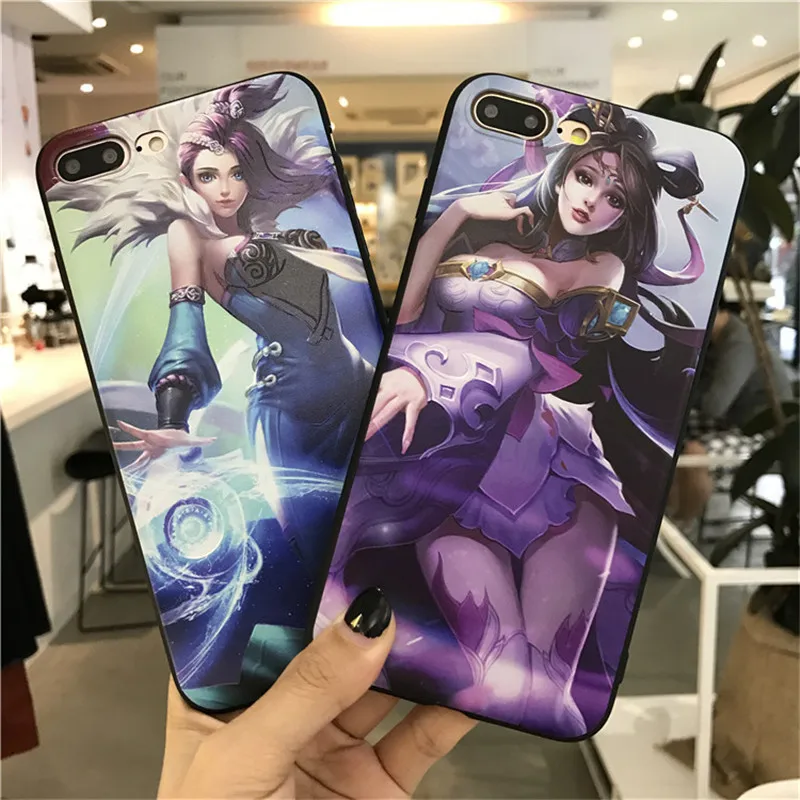Чехол для телефона с игровыми персонажами чехол iPhone 5 5S SE 6 6S 7 8 X Мягкий
