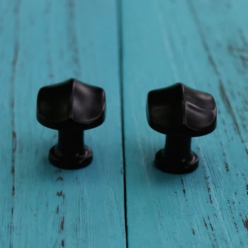 

8PCS Retro Drawer Door Knobs Zinc Alloy Furniture Cabinet Cupboard Closet Handles Knobs Black