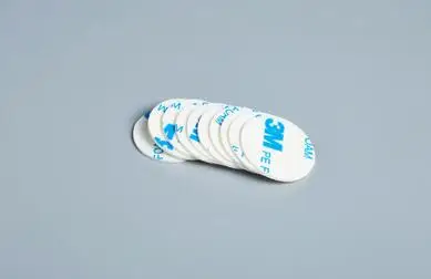 

50pcs/lot 3M 1600T PE Foam White Color For Auto Round Double Sided Tape 10MM Diameter