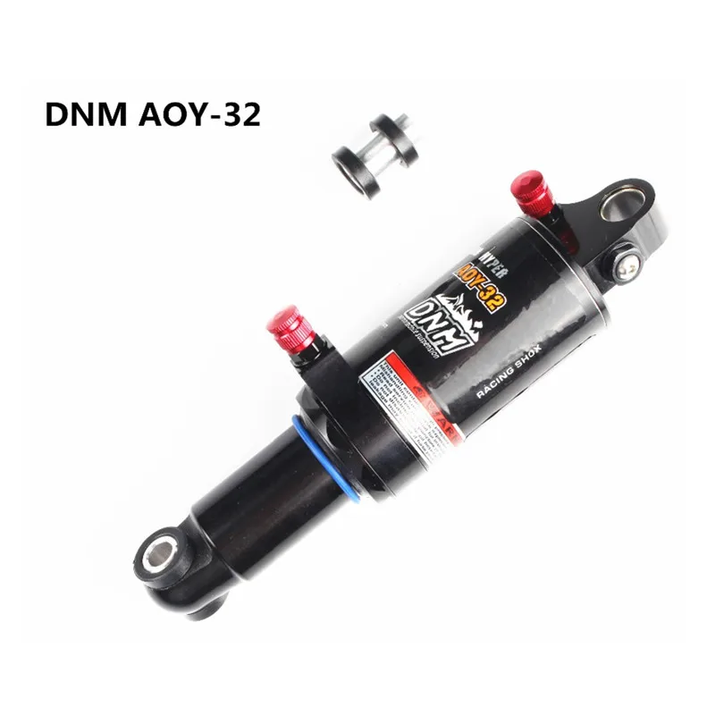 DNM AOY-32 الجبلية الإنحدار الدراجة لفائف الخلفية صدمة 165 مللي متر دراجة أجزاء تعليق مزدوج غرفة الهواء AOY 32