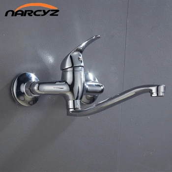 

Narcyz New Style 250mm Outlet pipe Chrome Color Bath shower faucet Brass bathroom taps Hot and Cold Shower Set XT367