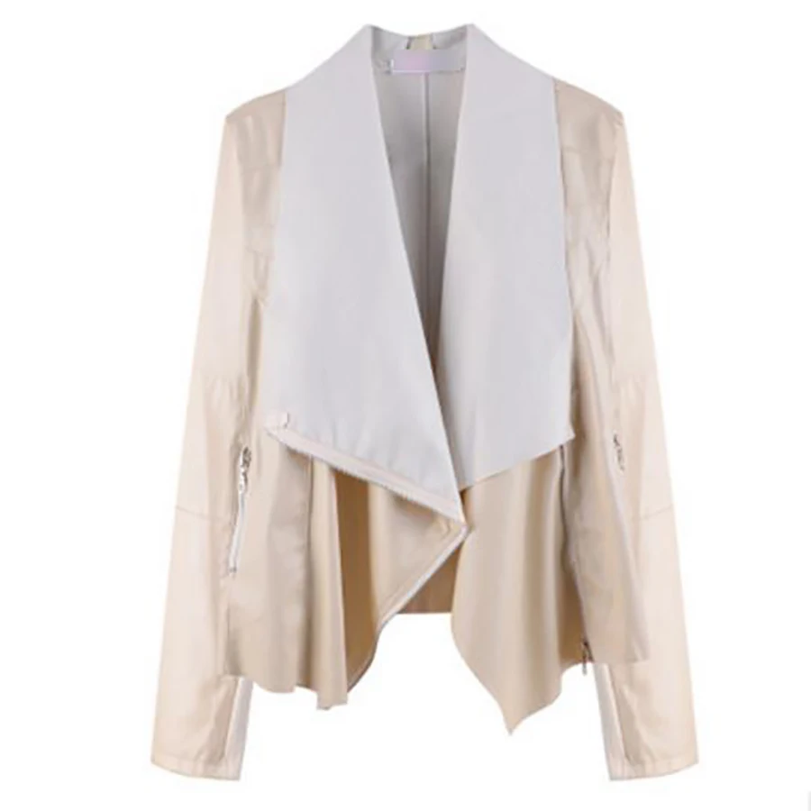 Black Faux Leather Jackets Women Winter 2018 Autumn Women Fashion Windbreaker Punk Bomber Veste Simili Cuir Femme Lady Coat 151F Coats