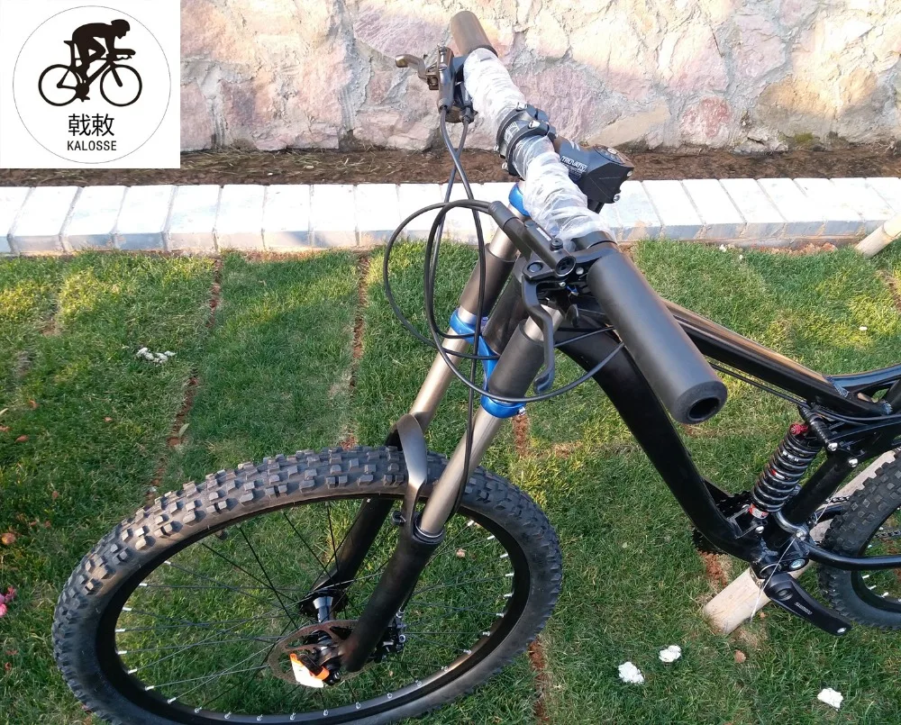 Clearance Kalosse 3X9S aluminum alloy Soft-tail frame M4000 Hydraulic brakes mountain bicycle 26*2.35inch 27 speed 4 Clearance Kalosse 3X9S aluminum alloy Soft-tail frame M4000 Hydraulic brakes mountain bicycle 26*2.35inch 27 speed 4
