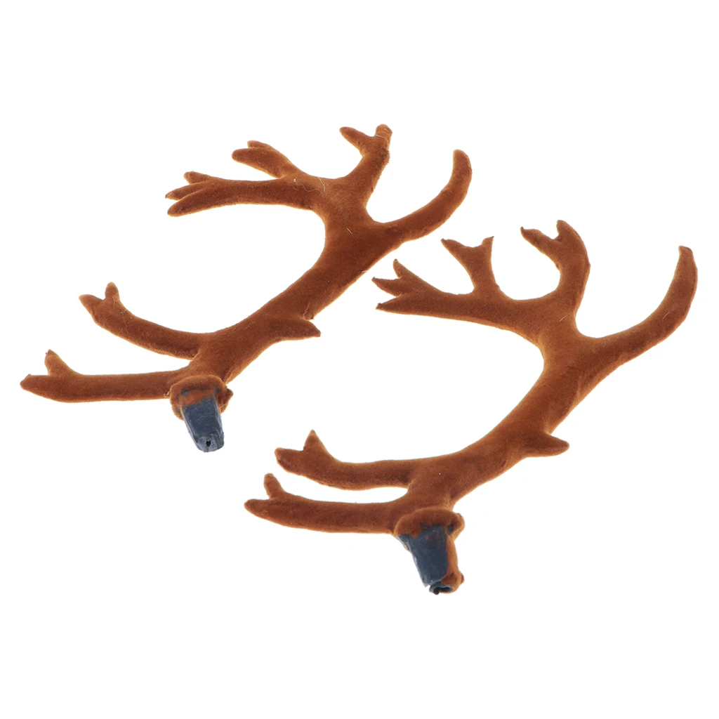 Artificial Gothic Deer Horns Headband, Cosplay Accessories Hair Hoop for Kids and Adults perfect accessory for DIY hair ornament