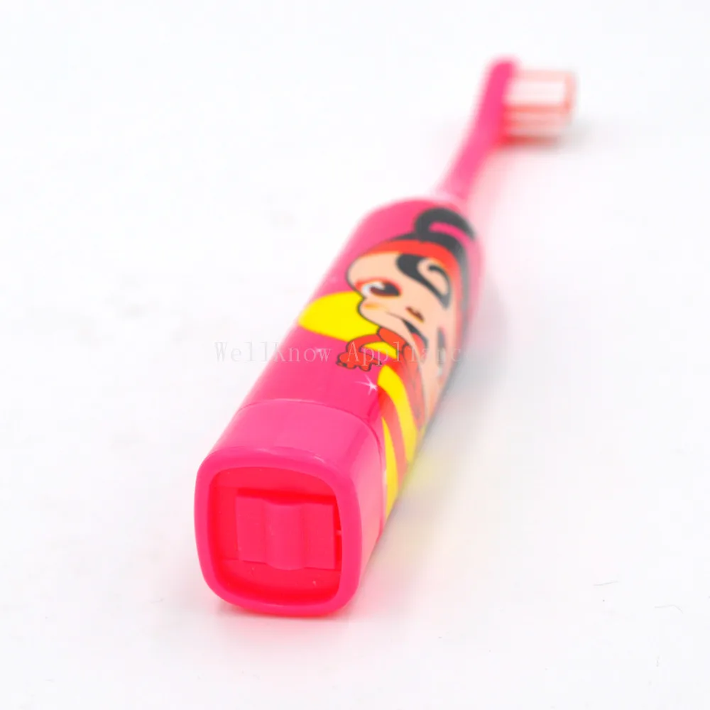 Детская мультяшная электрическая зубная щетка с звуковым ударом для детей, для взрослых, для дома, милые мягкие волосы, водонепроницаемая мультяшная электрическая зубная щетка