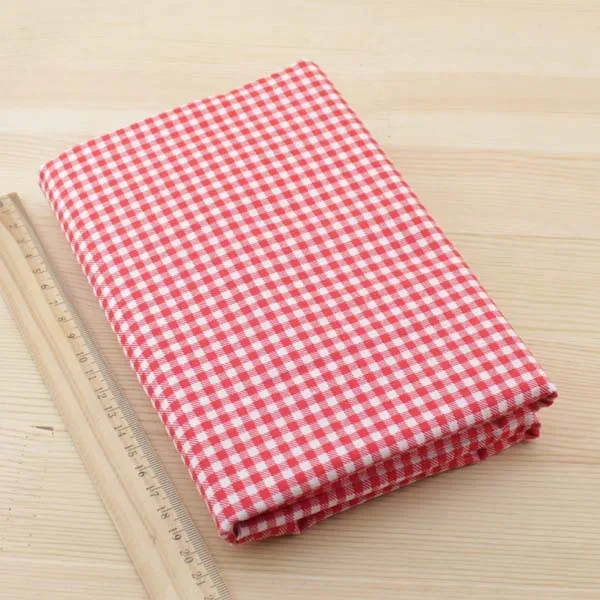 Booksew100% Cotton Fabric 50cmx50cm 7pcs Red Doll Cloth Tilda for Sewing Patchwork Quilting Tissue textiles cheap tecido