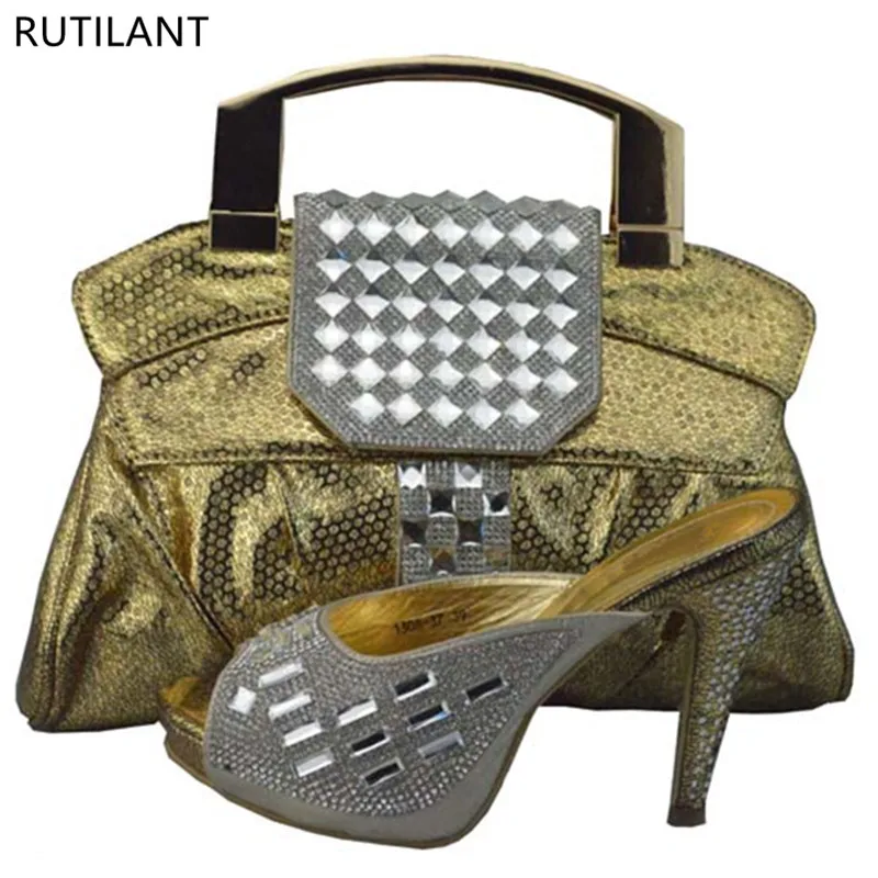 New Italian Matching Shoe and Bag Set for Wedding Italian Shoe with Matching Bag Women Italian