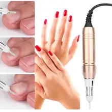 4 типа портативная электрическая шлифовальная дрель для ногтей ручка маникюрная Палитра для демонстрации лаков для педикюра машинный инструмент