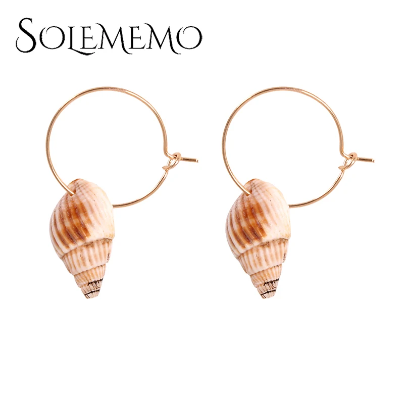 Женские Висячие серьги Solememo богемные из смолы и камня с блестками свадебные