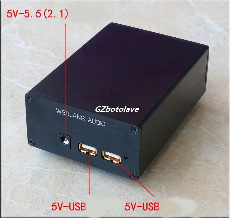 5 В USB 15 Вт DC порт двойной выход Линейный источник питания DC регулятор напряжения CAS XMOS raspberry