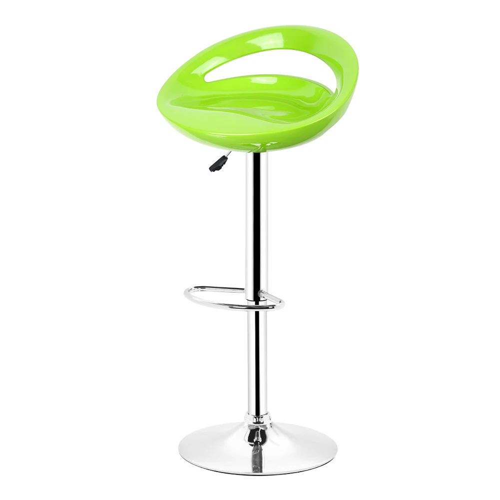 

2 pcs 2Color Bar Chair ABS Kitchen Breakfast Stool Swivel Bar Chair Free Shipping in DE FR Kitchen Home Bar Furniture Chair HWC